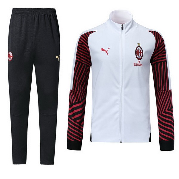 Chandal AC Milan 2018-19 Blanco